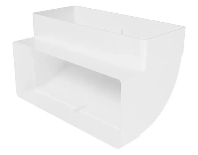 Фото товара: Franke Колено КВП 90х220 вертикальное пластик