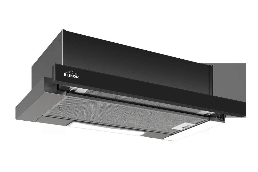 Фото товара: Elikor Slide Glass 50П-1000 черный/черный