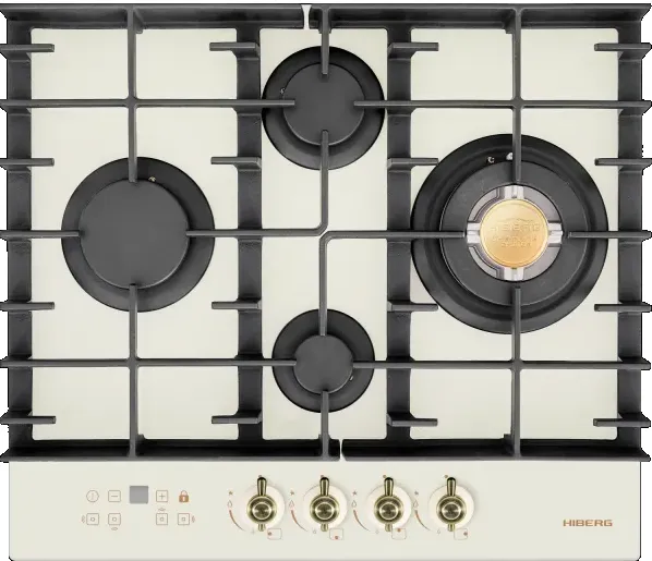Детальное фото товара: HIBERG VM 6145 RY газовая поверхность
