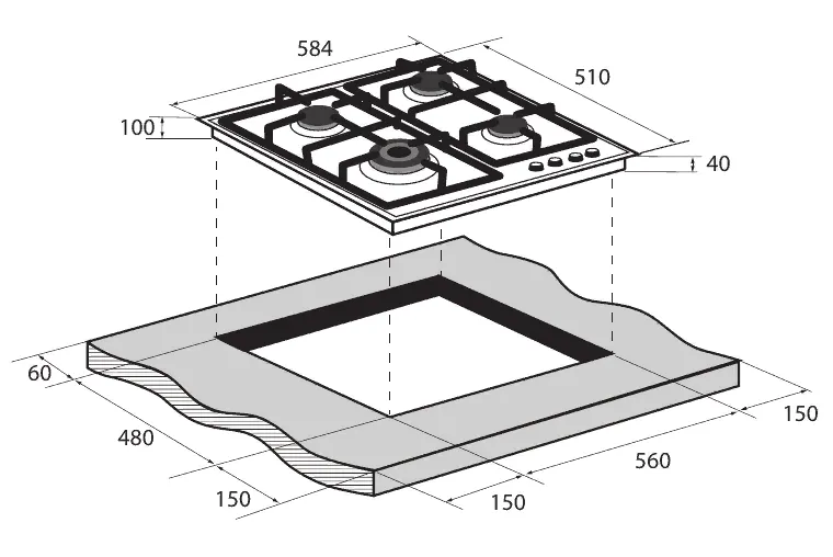 Схема встраивания