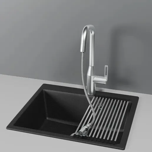 Детальное фото товара: GRANULA 8171 смеситель, нержавеющая сталь