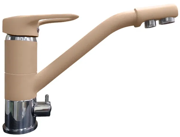 Фото товара: GranFest 2624-1, смеситель, мрамор, топаз