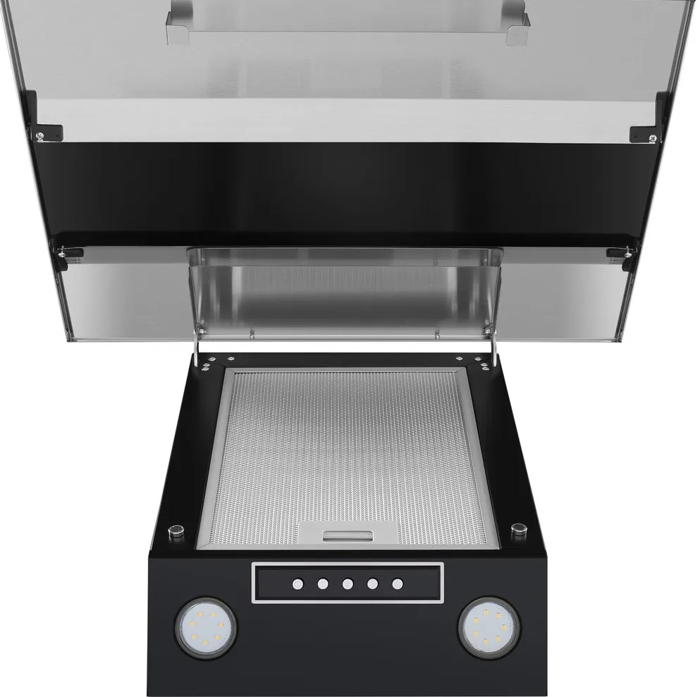 Детальное фото товара: Maunfeld BRIDGE 50 INOX Glass Black