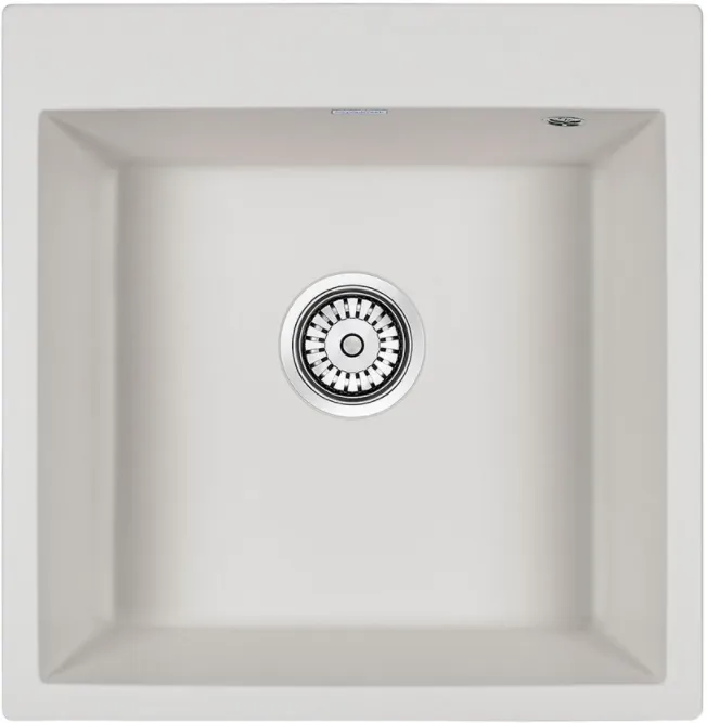 Детальное фото товара: Paulmark KANTE 50, мойка, гранит, белый