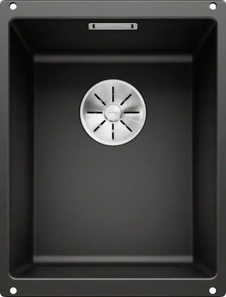 Фото товара: Blanco Subline 320-U, мойка, гранит, черный