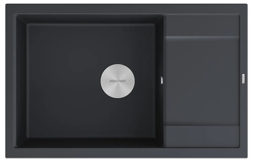 Фото товара: Paulmark FLUGEN 60, мойка, гранит, антрацит