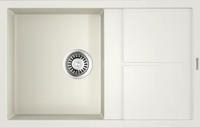 Фото товара: Omoikiri Sumi 79-WH, мойка, гранит, белый