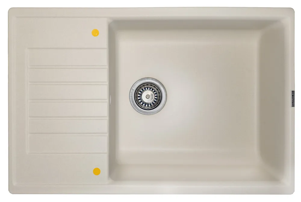Фото товара: Ecoshtein RECHTECK 780.500, мойка, гранит, капучино