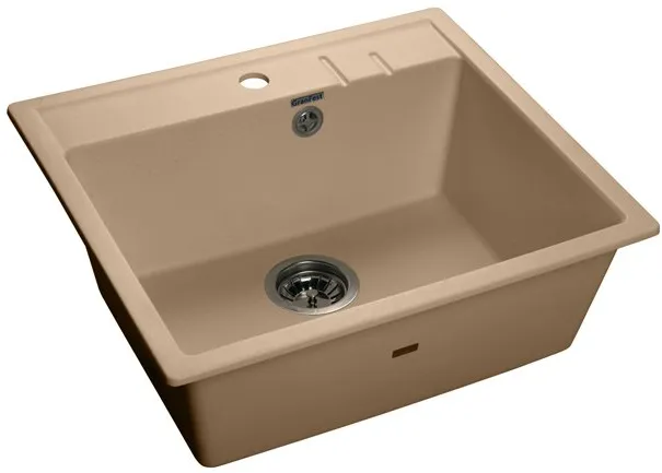 Детальное фото товара: GranFest QUADRO GF-Q-560, мойка, мрамор, топаз