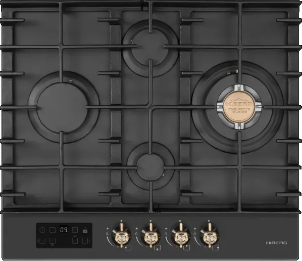 Детальное фото товара: HIBERG VM 6245 Gr газовая поверхность