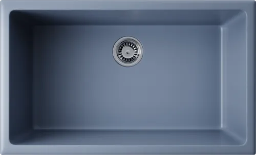 Детальное фото товара: Omoikiri Okinoshima 76-U/I-SB, мойка, керамика, smoky blue