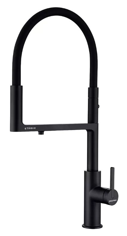 Фото товара: Paulmark TORNADO, смеситель, антрацит