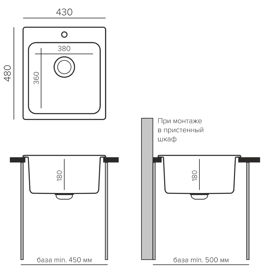 Схема встраивания