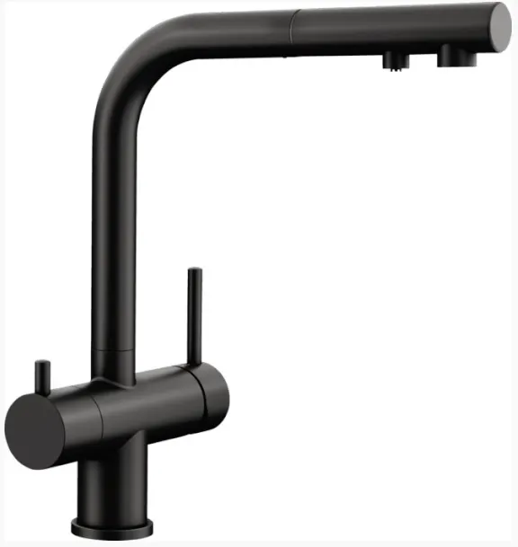 Фото товара: Blanco Fontas-S II, смеситель, черный матовый