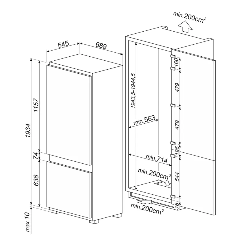 Схема встраивания