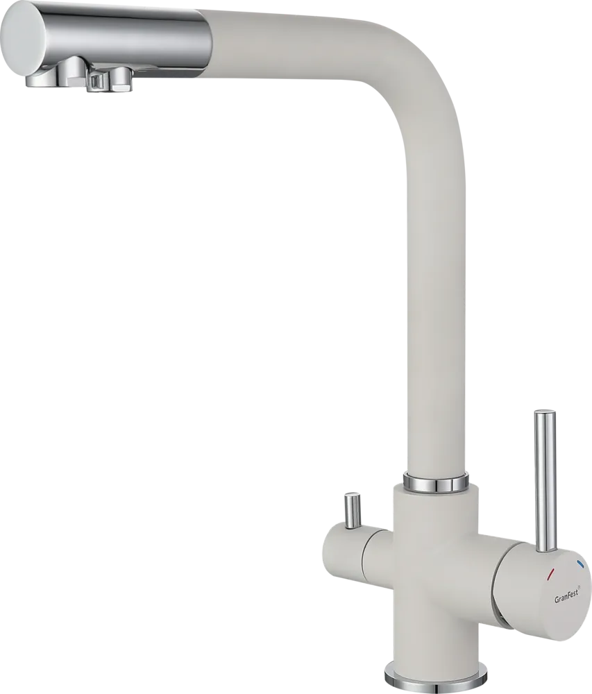 Фото товара: GranFest 3611, смеситель, мрамор, иней