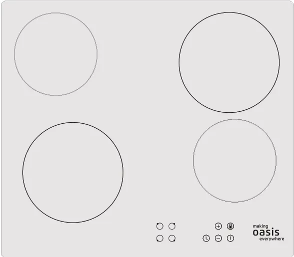 Фото товара: making Oasis everywhere P-SWS стеклокерамическая поверхность