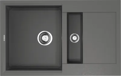 Детальное фото товара: Omoikiri Sakaime 78-2-PL, мойка, гранит, платина