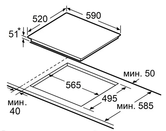 Схема встраивания