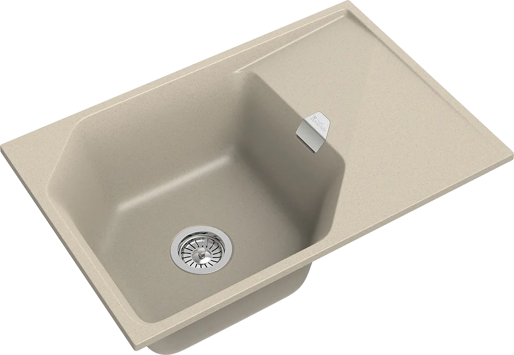 Детальное фото товара: Rivelato LOCUS LS-75 beige scuro, мойка, гранит, темно-бежевый