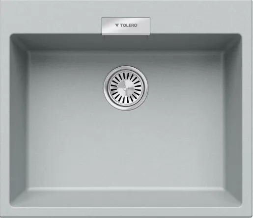 Фото товара: Tolero Loft TL-580, мойка, гранит, платина
