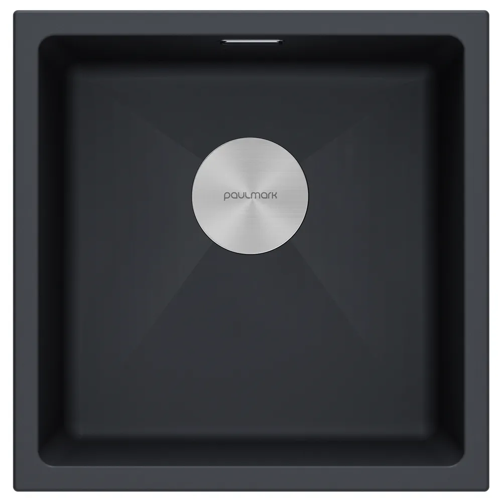 Фото товара: Paulmark LUMI 45UNI, мойка, гранит, антрацит