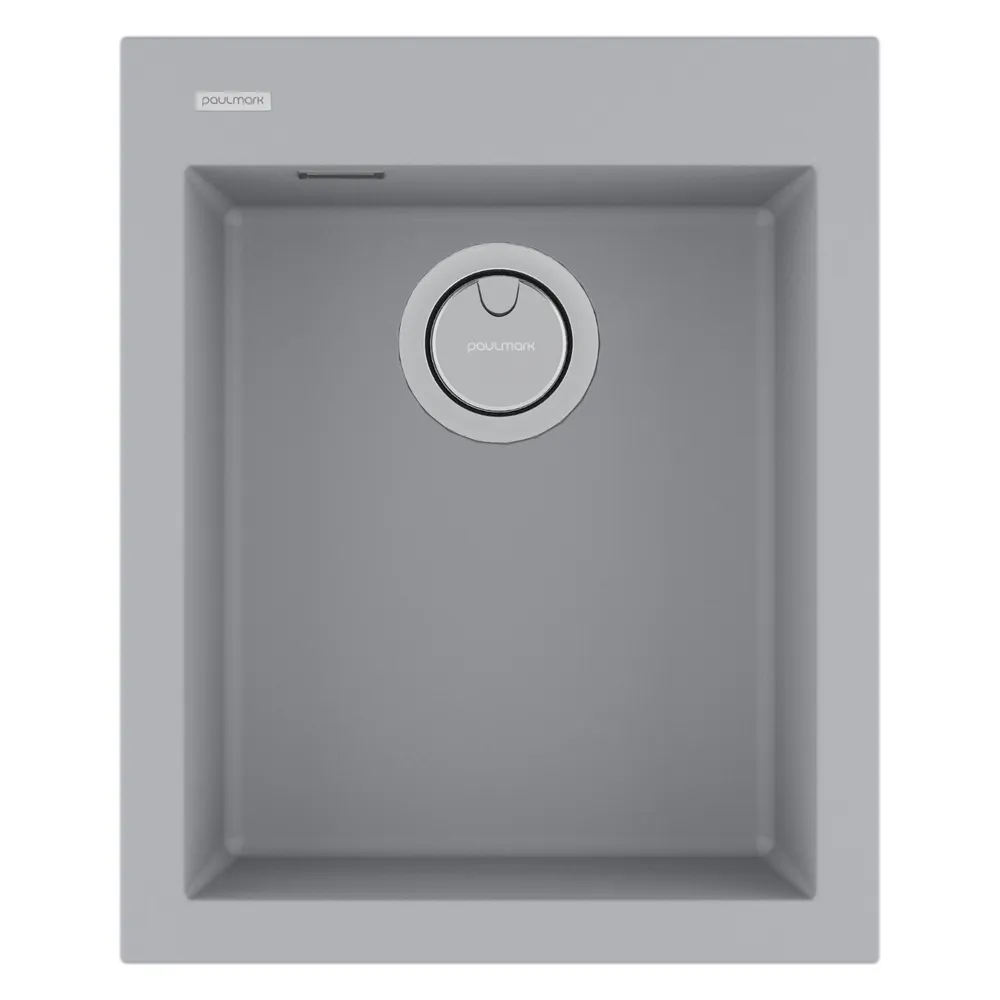 Фото товара: Paulmark DECORATION 41, мойка, гранит, серый