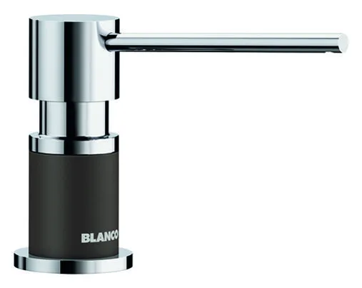 Детальное фото товара: Blanco Lato, дозатор жидкого моющего средства, хром/кофе