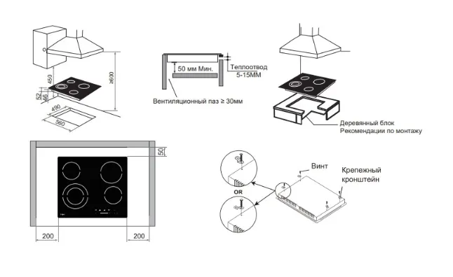 Схема встраивания