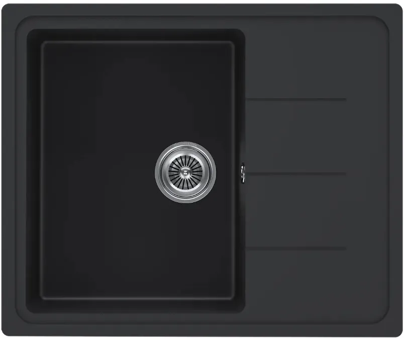 Фото товара: KUCHENSTERN FLUG 45, мойка, гранит, черный
