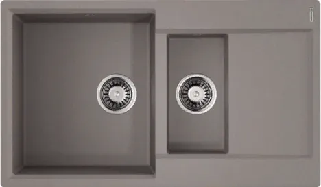 Фото товара: Omoikiri Daisen 86-2-GR, мойка, гранит, leningrad grey