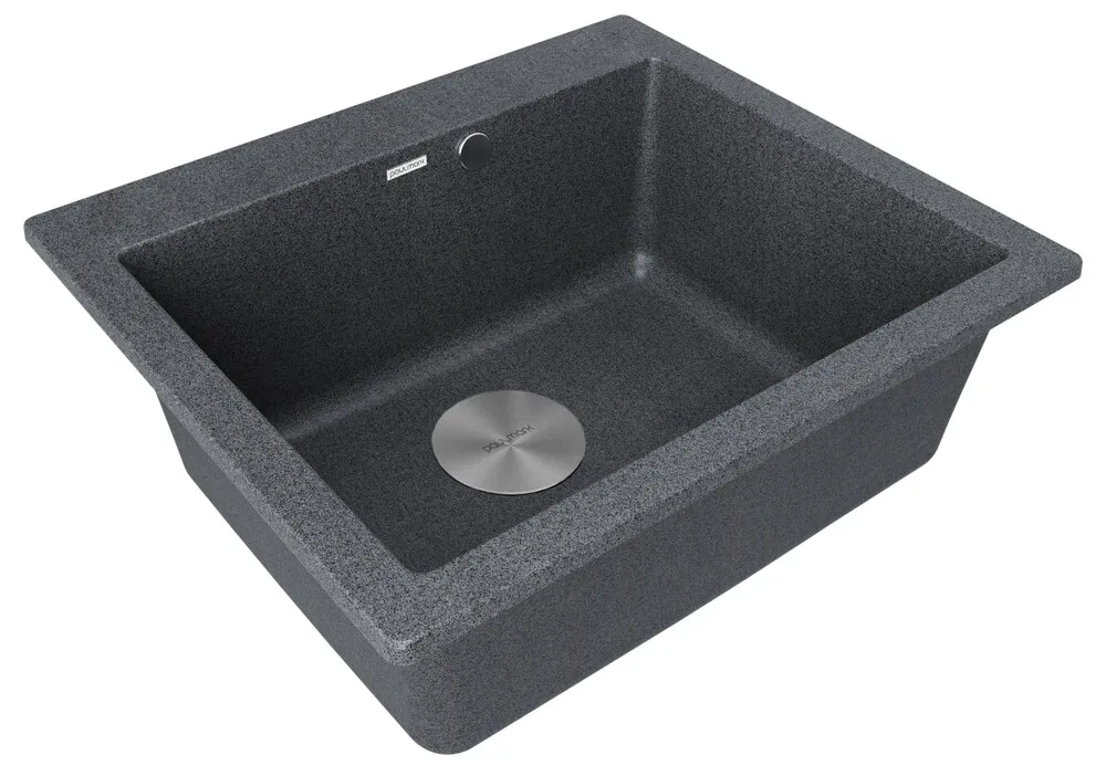 Детальное фото товара: Paulmark KANTE 60, мойка, гранит, графит