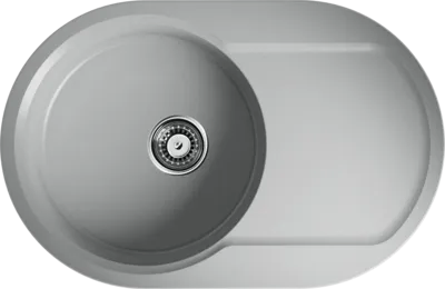 Фото товара: Omoikiri Manmaru 78-GR, мойка, гранит, leningrad grey