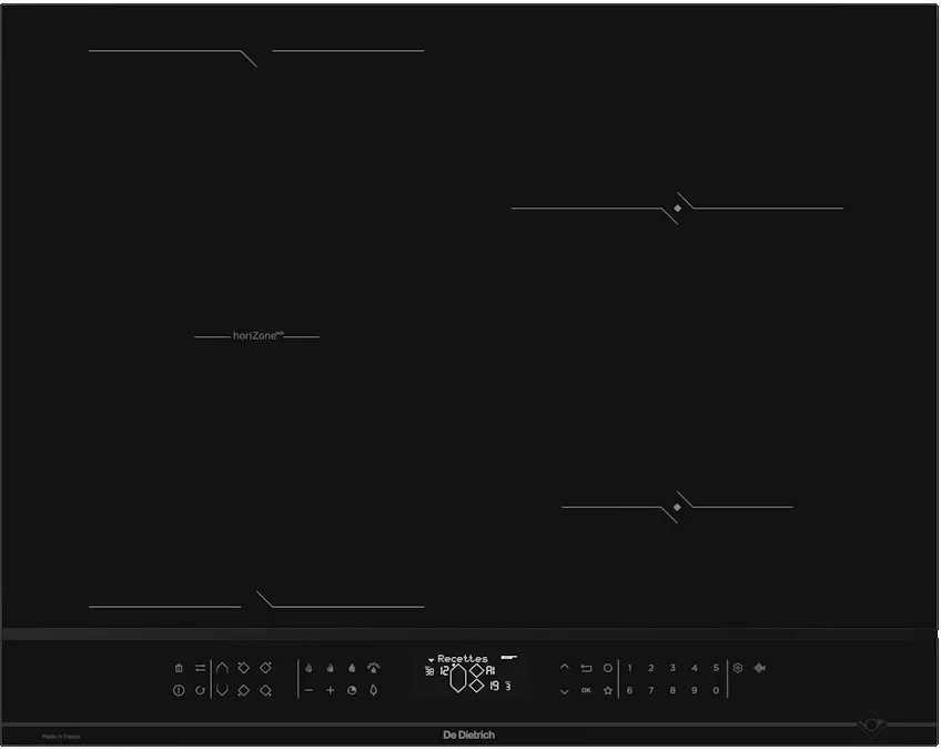 Фото товара: De Dietrich DPI4431B индукционная поверхность