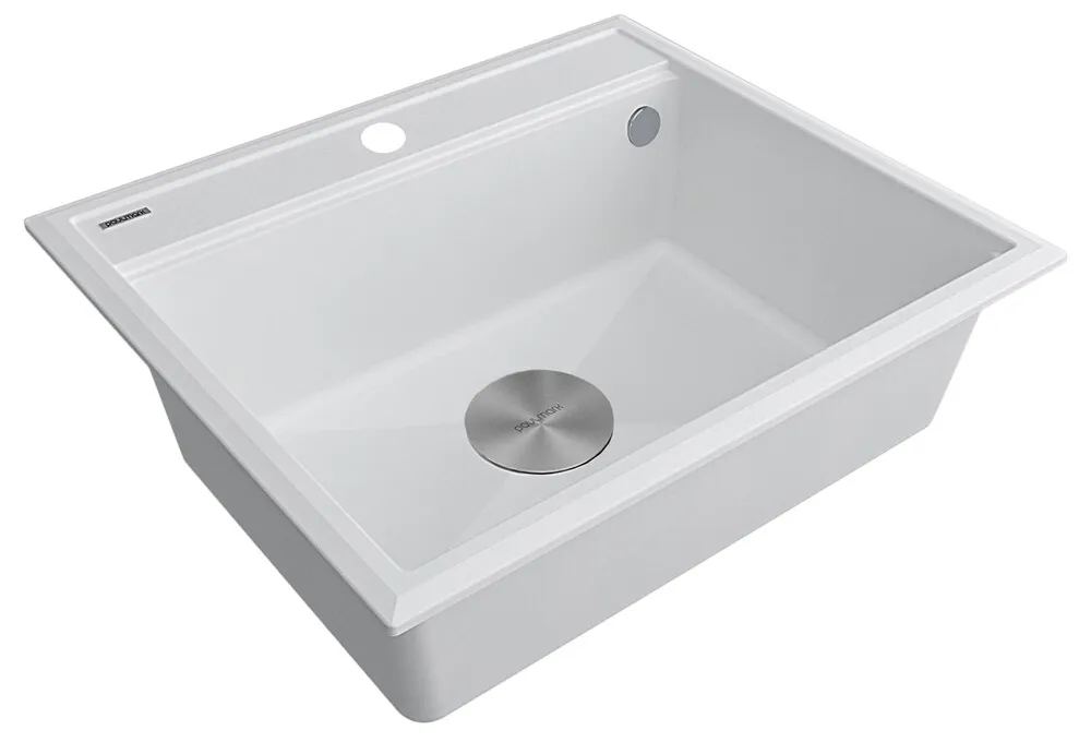 Детальное фото товара: Paulmark STEPIA 60, мойка, гранит, белый