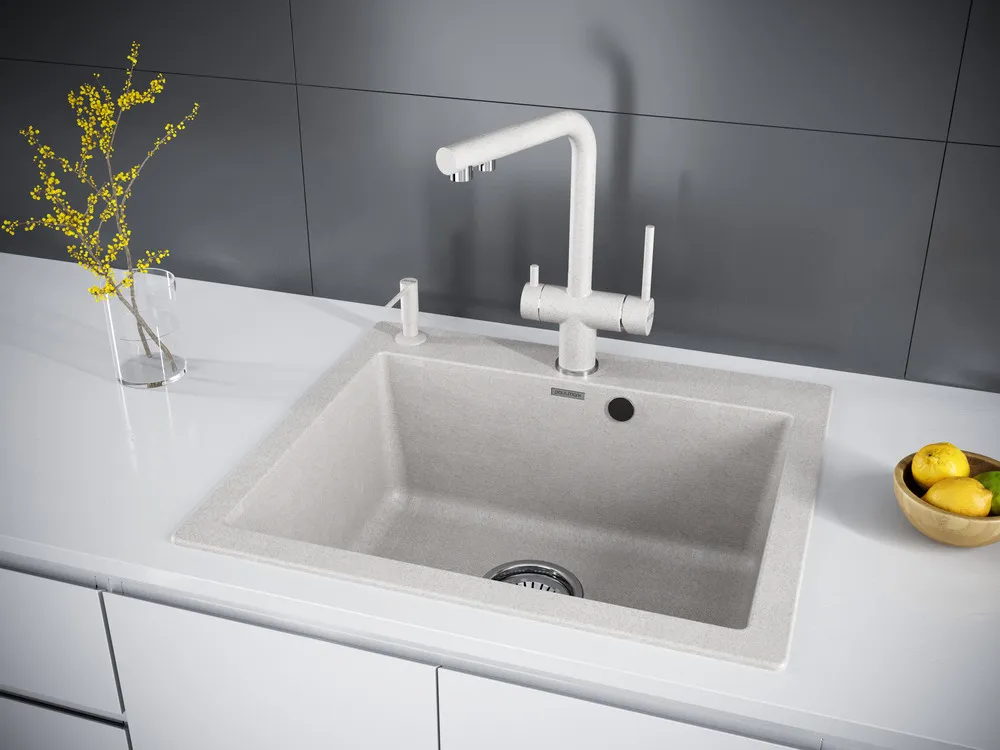 Детальное фото товара: Paulmark DECUS, дозатор для моющего средства, бежевый