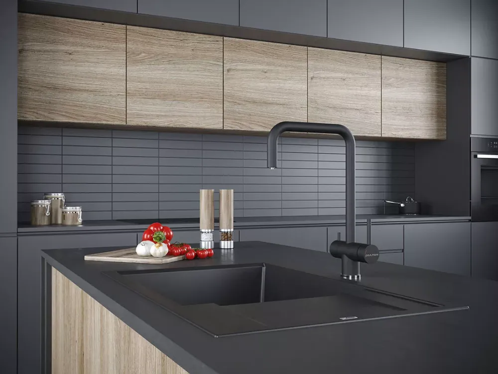 Детальное фото товара: Paulmark WETTER, смеситель, антрацит