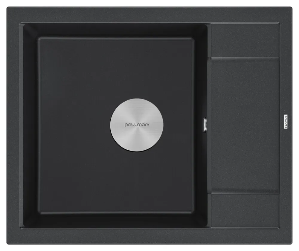 Фото товара: Paulmark FLUGEN 50-600, мойка, гранит, черный  