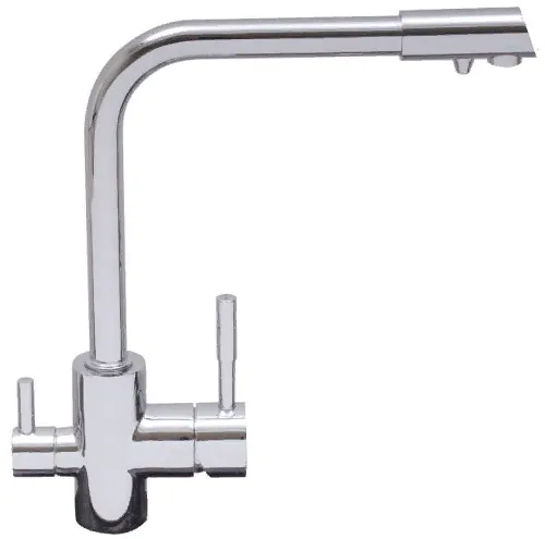 Фото товара: Oulin OL-8073, смеситель, нержавеющая сталь сатин