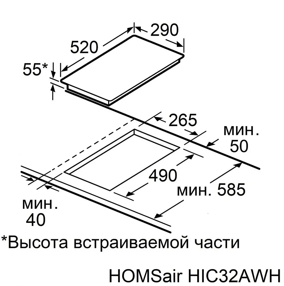 Схема встраивания