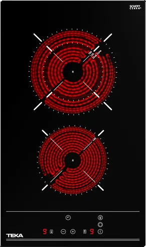 Фото товара: Teka TZC 32320 TTC BLACK стеклокерамическая поверхность