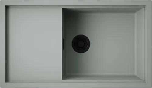 Фото товара: Omoikiri Sintesi 86-WG, мойка, керамика, wind green