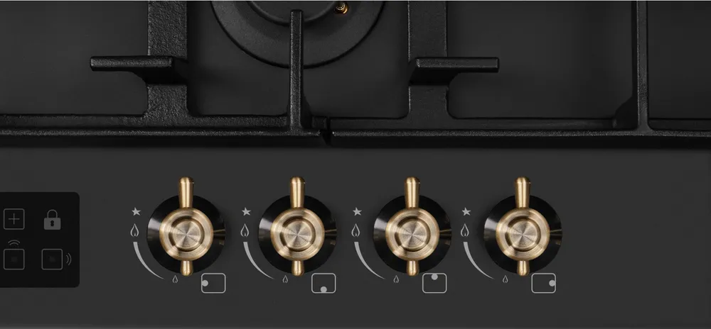 Детальное фото товара: HIBERG VM 6245 B газовая поверхность