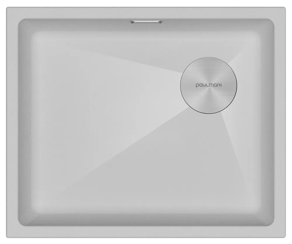 Фото товара: Paulmark LUMI 55UNI-SKEW, мойка, гранит, белый