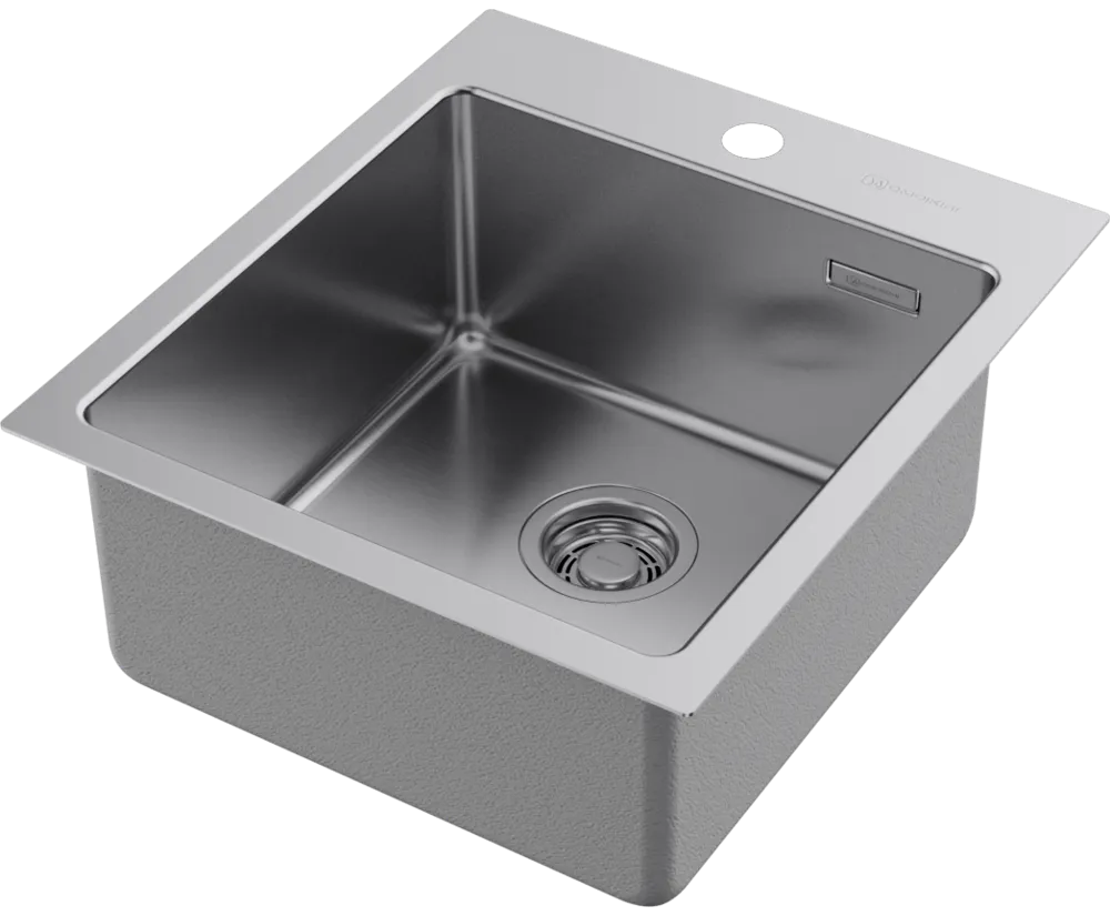 Детальное фото товара: Omoikiri Amadare 45-IN, мойка, нержавеющая сталь 