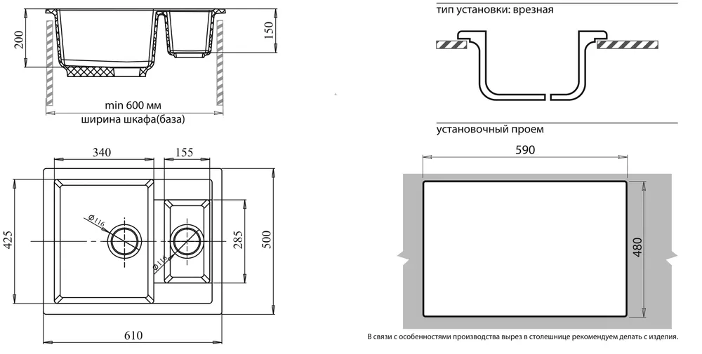 Схема встраивания