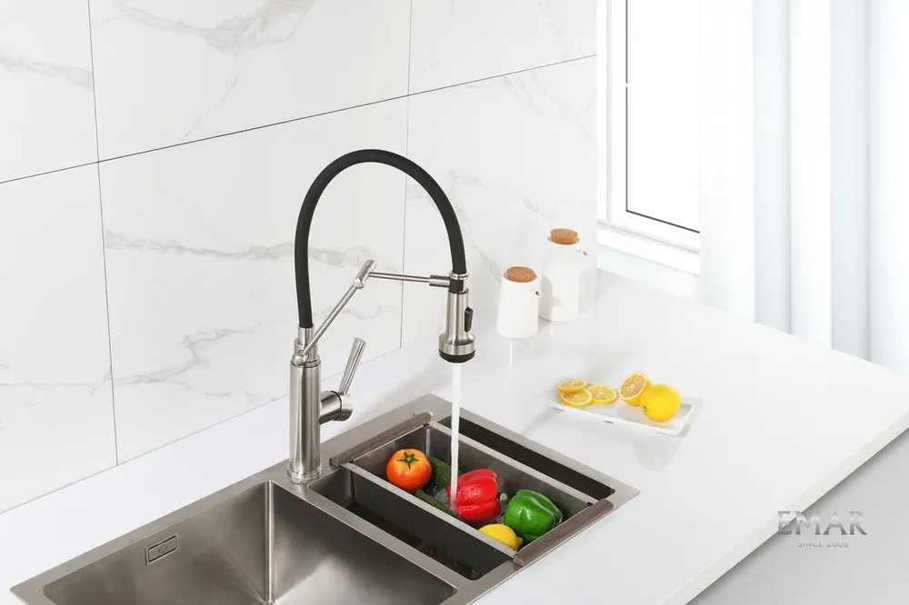 Детальное фото товара: Emar ECB 7012, смеситель, сатин