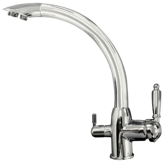 Фото товара: Zigmund & Shtain ZS 1500, смеситель, нержавеющая сталь