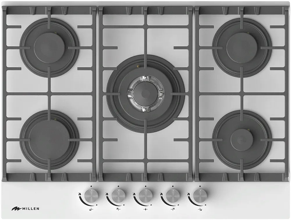 Фото товара: MILLEN MGHG 701 WH газовая поверхность