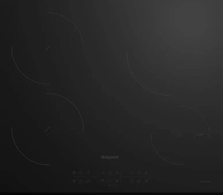 Фото товара: Hotpoint HB 1560S BF индукционная поверхность